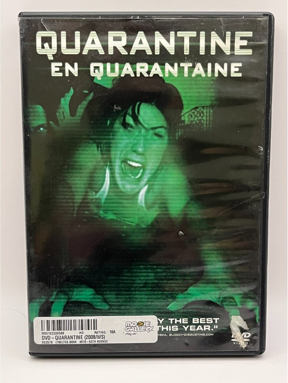 Quarantine DVD Widescreen 2008 Horror Region 1 John Erick Dowdle